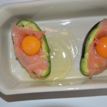 avocado zalm ei