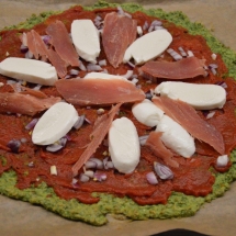 havermout spinazie pizza