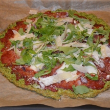 havermout spinazie pizza