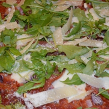 havermout spinazie pizza