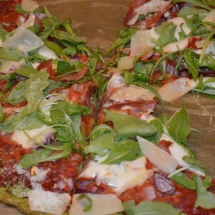 havermout spinazie pizza