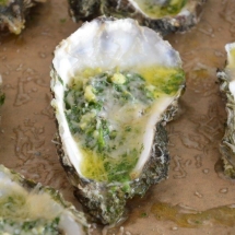 gegratineerde oester